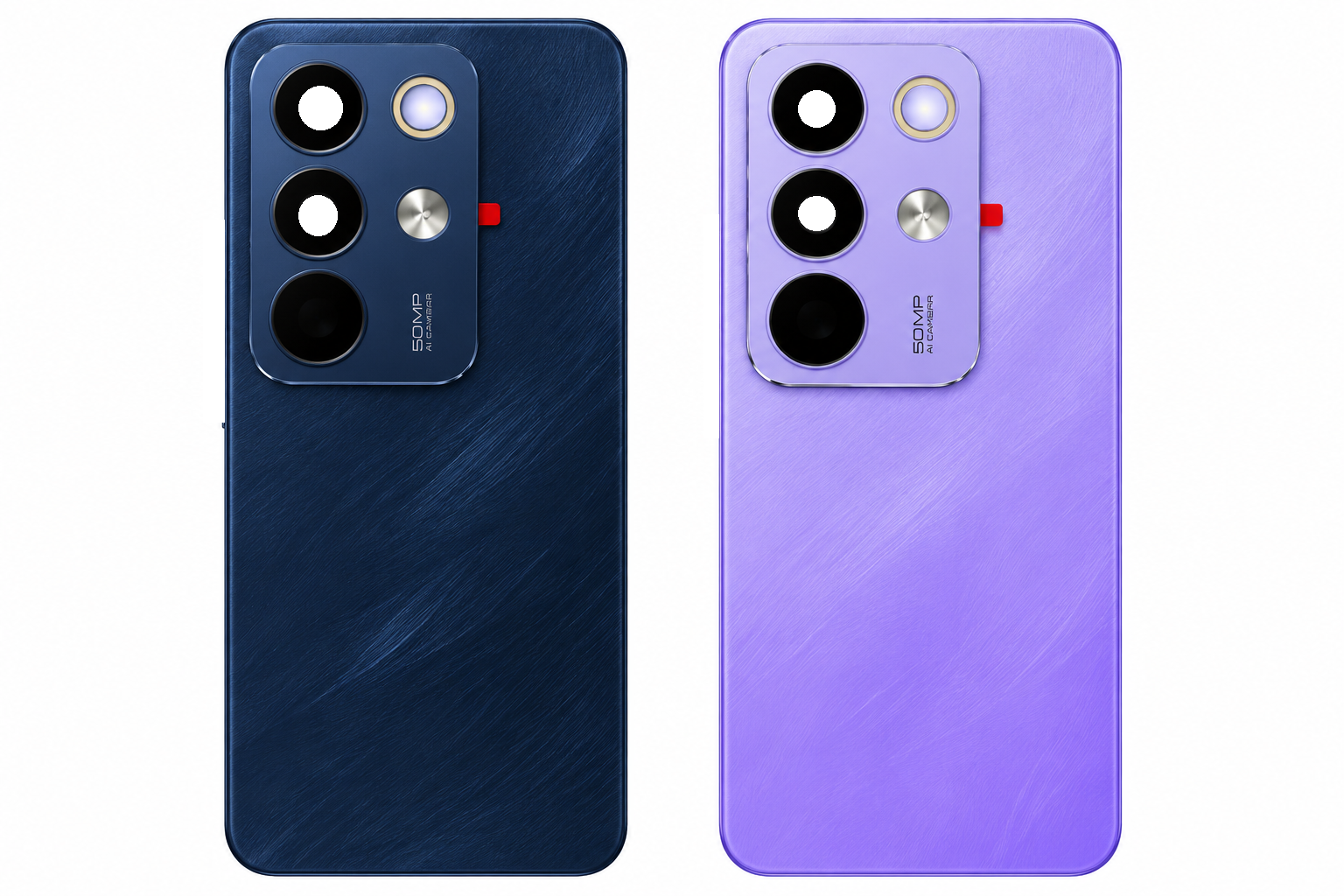 Compatible Replacement for Realme C85 5G Back Panel – Navy Blue & Purple